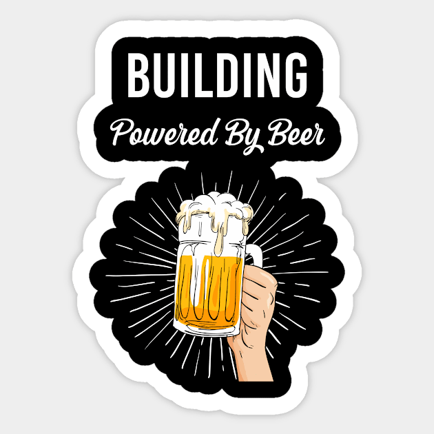 Beer Building Sticker by Hanh Tay